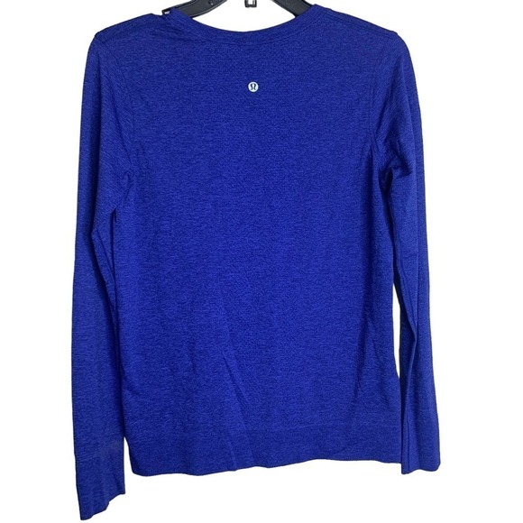 Lululemon Swiftly Breathe Long sleeve Women Blue SZ 6 - Picture 11 of 15
